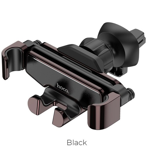 Hoco S25 suport auto (pentru grilă ventilație), 4,6"-5", negru