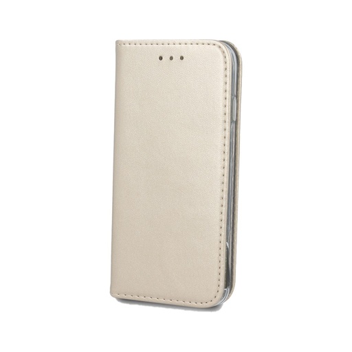 Apple iPhone X / iPhone XS smart magnetic magnetic husă tip carte (Auriu)