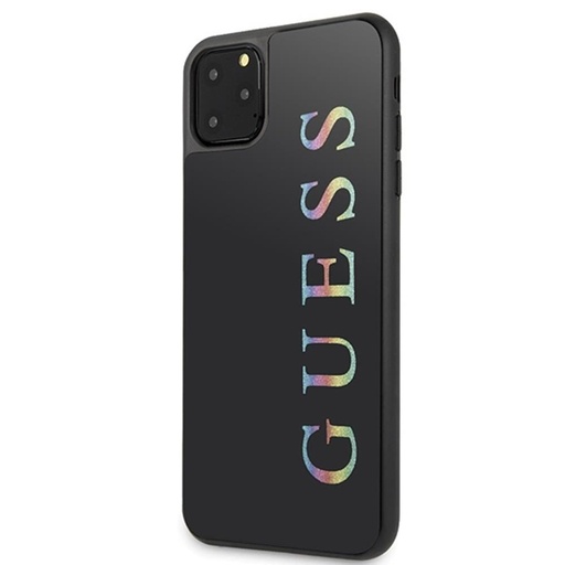 Apple iPhone 11 Pro Max Guess Glitter Logo husă (Negru) - GUHCN65LGMLBK