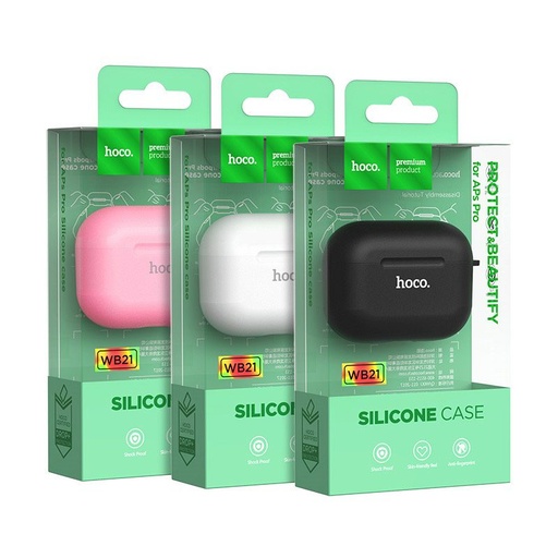 Apple Airpods Pro Hoco WB21 silicon husă (Negru)