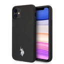 Apple iPhone 11 Pro Max U.S. POLO prémium hátlap tok, (Fekete) - USHCN65PUBK