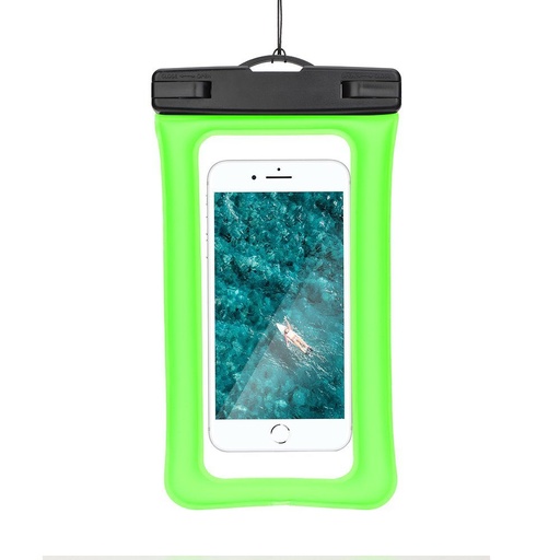 Universal dimensiune 70x160mm AIRBAG plastic cu fermoar rezistent la apă husă (Verde)
