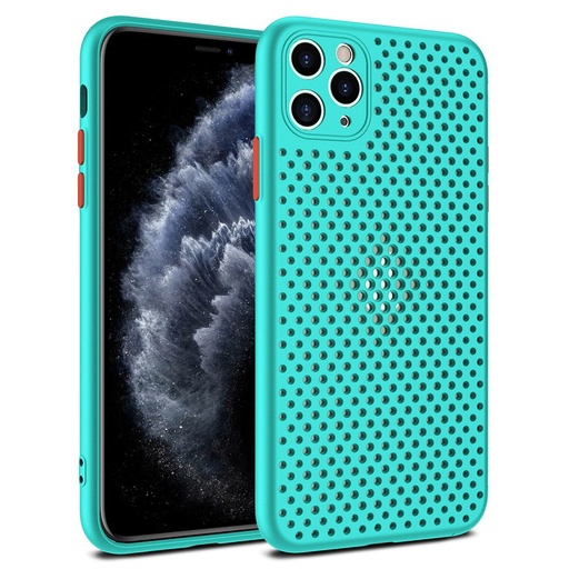 Apple iPhone 11 breath respirabil husă spate (turcoaz)