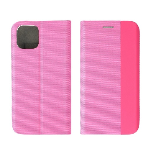 Apple iPhone 12 Sensitive book husă tip carte (Roz)