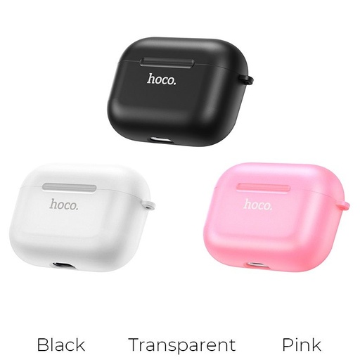 Apple Airpods Pro Hoco WB21 silicon husă (Roz)
