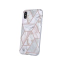 Samsung Galaxy A70 geometric marmur hátlap tok (Pink)