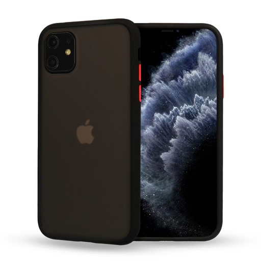 Apple iPhone 11 Vennus color button husă spate (Negru)