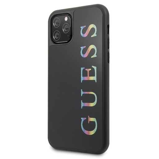 Apple iPhone 11 Pro GUESS iridescent premium husă spate (Negru - GUHCN58LGMLBK)