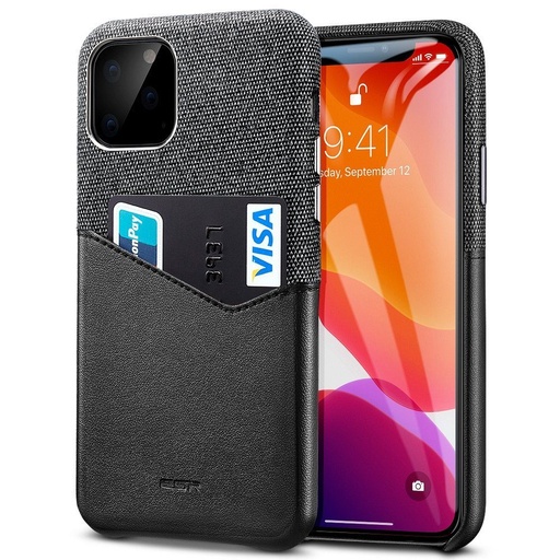 Apple iPhone 11 ESR metro wallet husă spate (Negru)