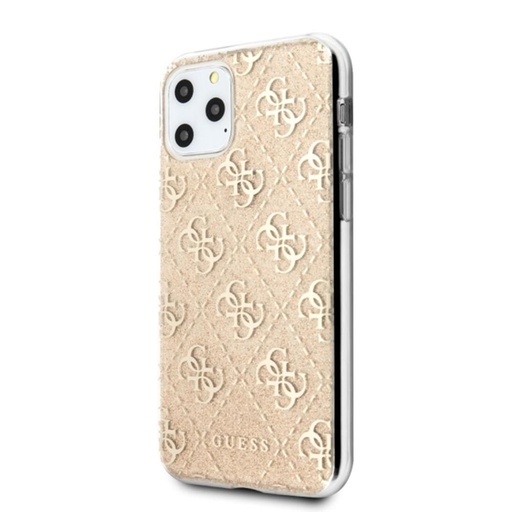 Apple iPhone 11 Pro Guess 4G Glitter husă (Auriu) - GUHCN58PCU4GLGO