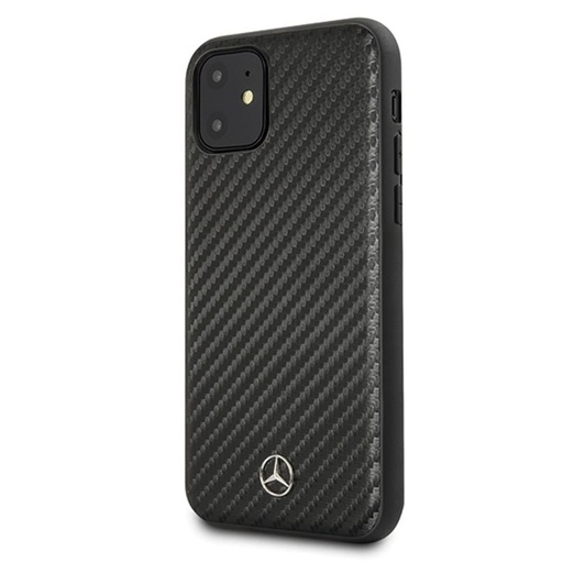 Apple iPhone 11 Mercedes premium husă spate (Negru) - MEHCN61SRCFBK