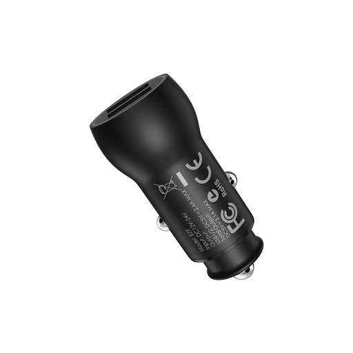 Borofone BZ9 auto încărcător (2xUSB port), 5V 3,1A, negru