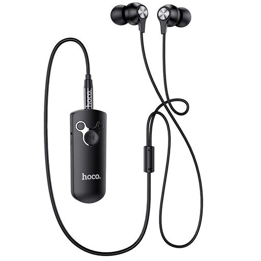 Hoco E52 audio adapter, negru