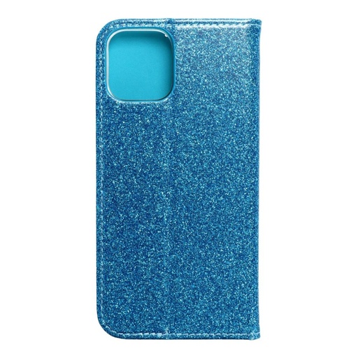 Apple iPhone 12 Forcell Shining husă tip carte (deschis albastru)