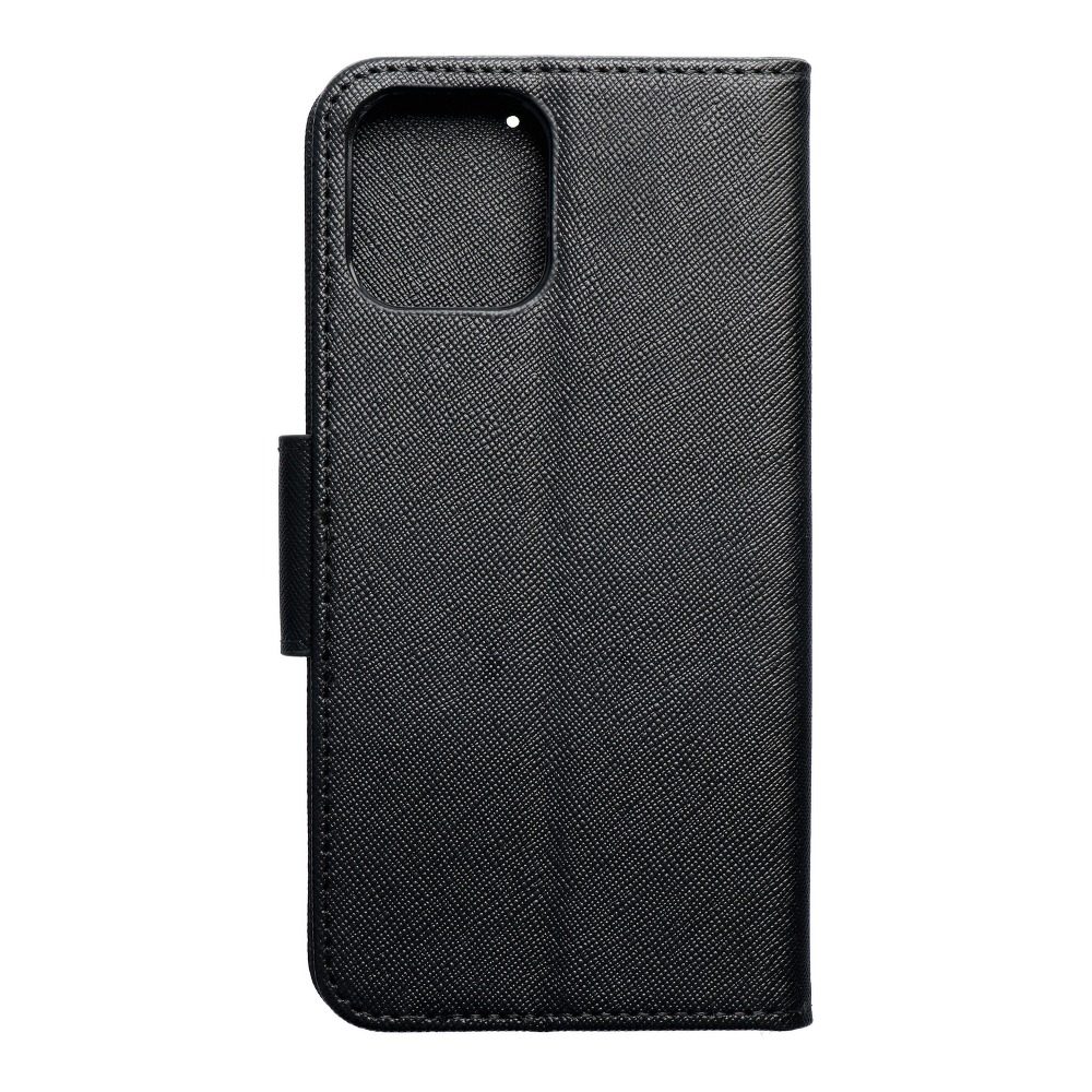Apple iPhone 12/12 Pro Fancy book notesz tok (Fekete)
