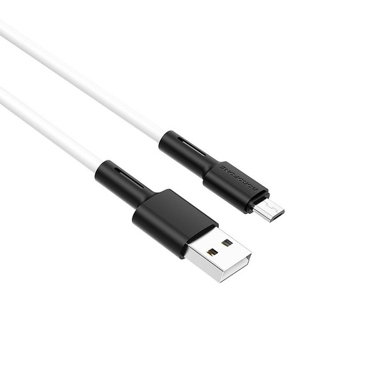 Borofone BX31 microUSB cable, silicone, 5A, 1m, Black