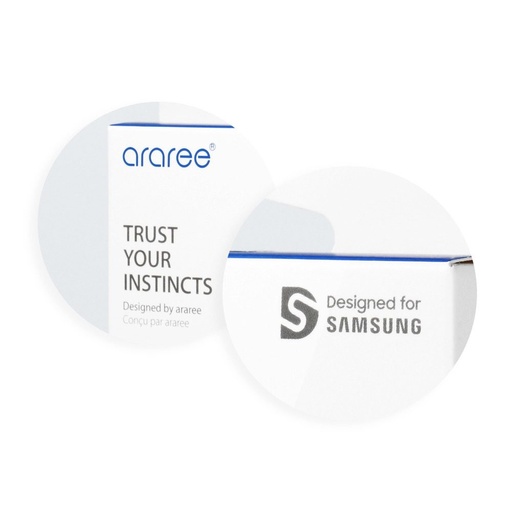 Samsung Galaxy S21+ ARAREE Typoskin premium husă spate, (Negru)