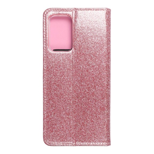 Samsung Galaxy A52 / A52 5G / A52s 5G Forcell Shining husă tip carte (Rosegold)