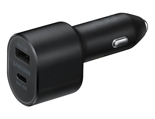 Samsung auto încărcător 60W USB-C / USB-A USB-C cu cablu (Negru)