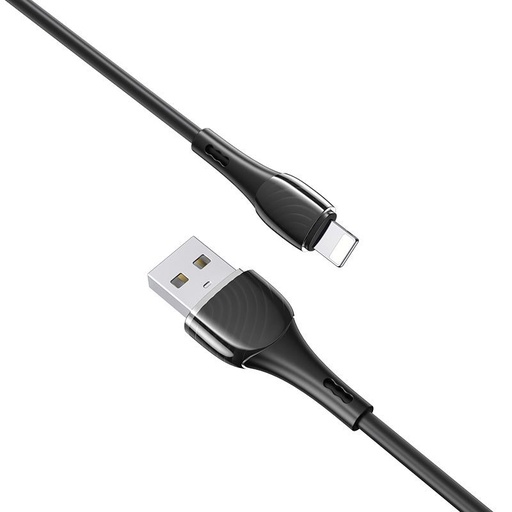 Hoco X49 lightning cablu, 2.4A, 1M, negru