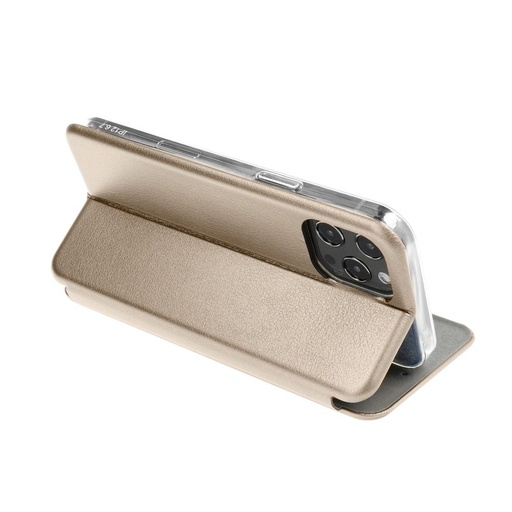 Samsung Galaxy S21 Ultra Forcell Elegance husă tip carte, (Auriu)