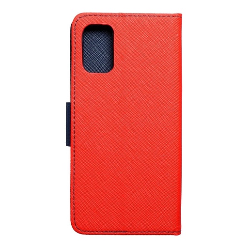 Samsung Galaxy A02s Fancy book husă tip carte, (roșu - albastru)