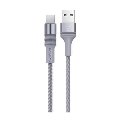 Borofone BX21 type-C cablu, 2.4A 1M, gri