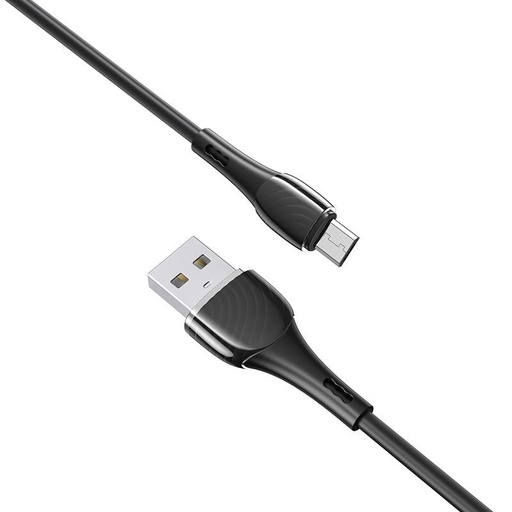 Hoco X49 microUSB cablu, 2.4A, 1M, negru