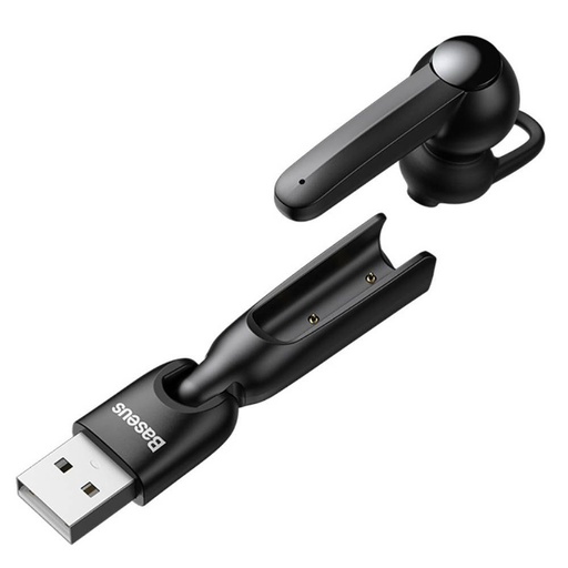 Baseus NGA05 bluetooth headset, BT 5.0, negru