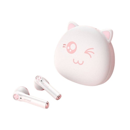 Picun HI CAT wireless headset, BT 5.0, white
