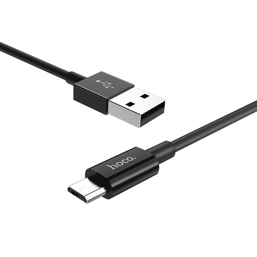 Hoco X23 microUSB cablu, 1M, negru