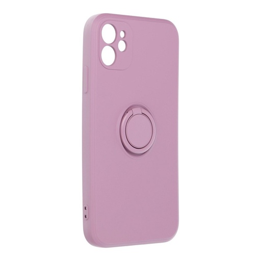 Apple iPhone 13 Pro Max finger grip magnetic husă spate (Mov)