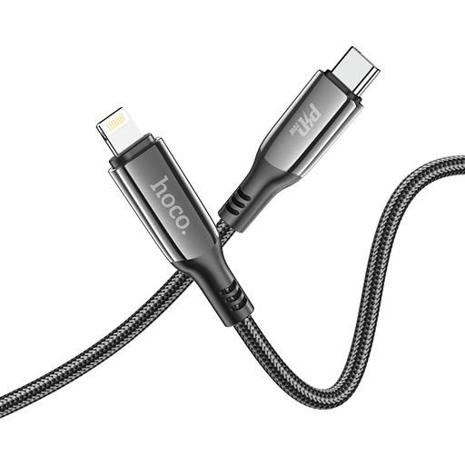 Hoco S51 lightning cablu, negru