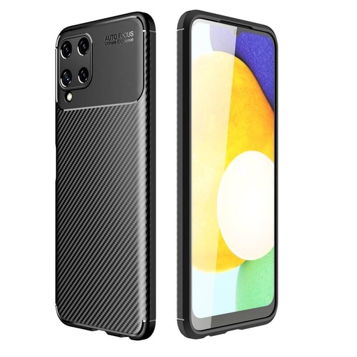 Xiaomi Redmi Note 10 Pro/Redmi Note 10 Pro Max carbon fiber silicon husă spate, (Negru)