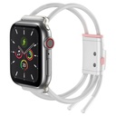 Apple Watch 6 40mm Baseus sportszíj, fehér - pink - LBAPWA4-A24