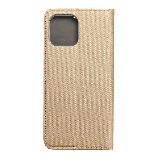 Apple iPhone 12 Pro Max smart magnet magnetic husă tip carte, (Auriu)