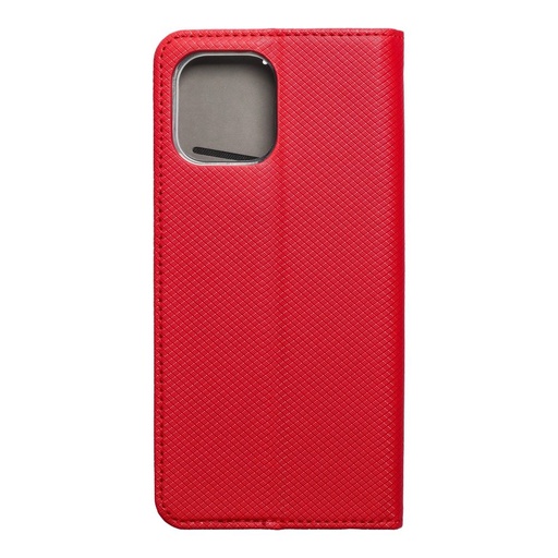 Apple iPhone 12 Pro Max smart magnet magnetic husă tip carte, (Roșu)