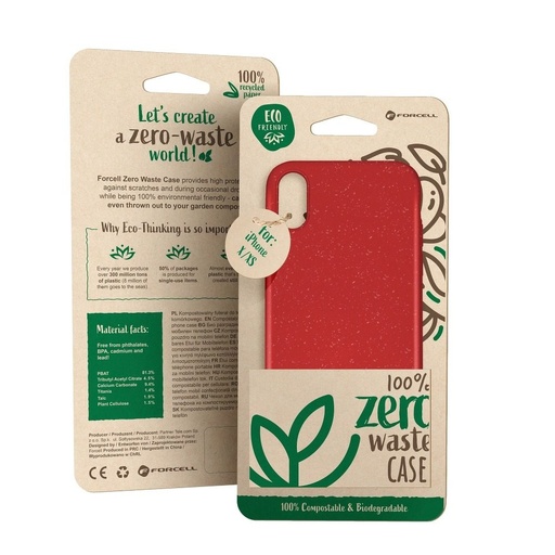 Apple iPhone 12 Pro Max Forcell BIO ecologic husă spate, (Roșu)