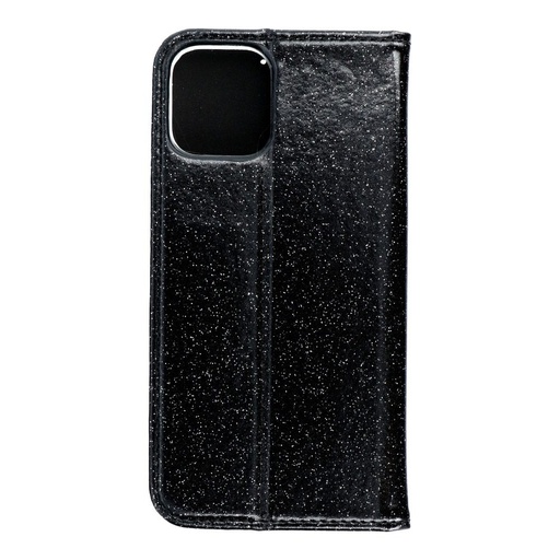 Apple iPhone 12 Forcell Shining husă tip carte (Negru)