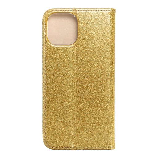 Apple iPhone 12 Pro Max Forcell Shining husă tip carte, (Auriu)