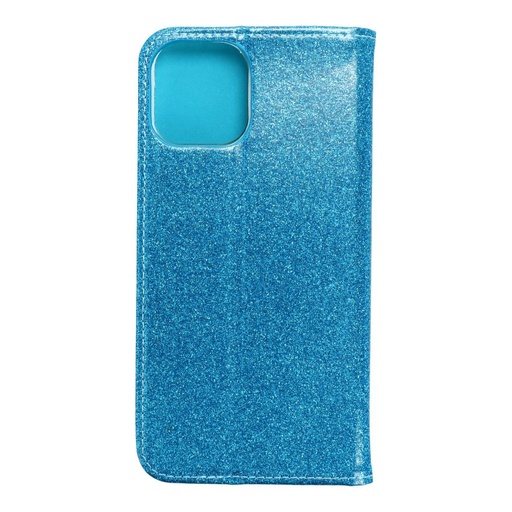 Apple iPhone 12 Pro Max Forcell Shining husă tip carte, (Albastru deschis)