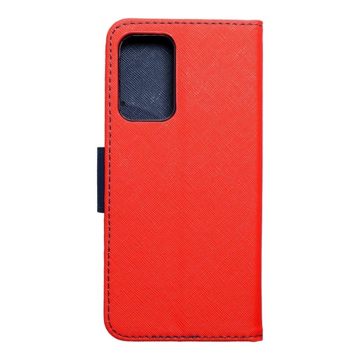 Samsung Galaxy A52 / A52 5G / A52s 5G Fancy book husă tip carte, roșu - albastru