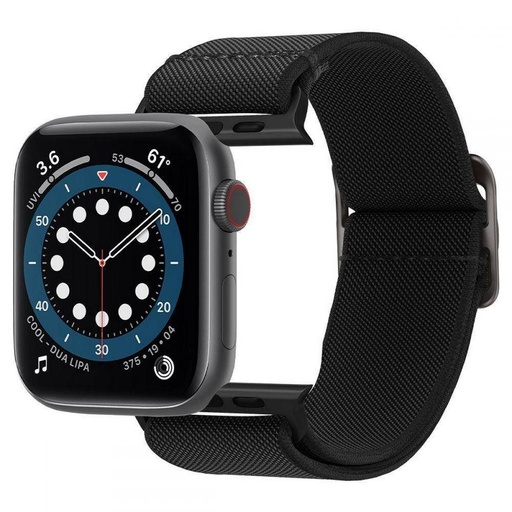 Apple Watch Series 1/2/3/4/5/6(42/44mm) Spigen fit lite curea, negru