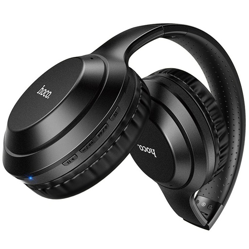 Hoco W30 fără fir căști, BT V5.0, 300mAh baterie, negru