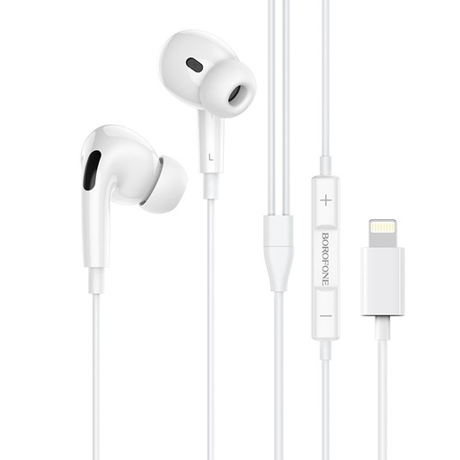 Borofone BM30 Pro headset (lightning), alb