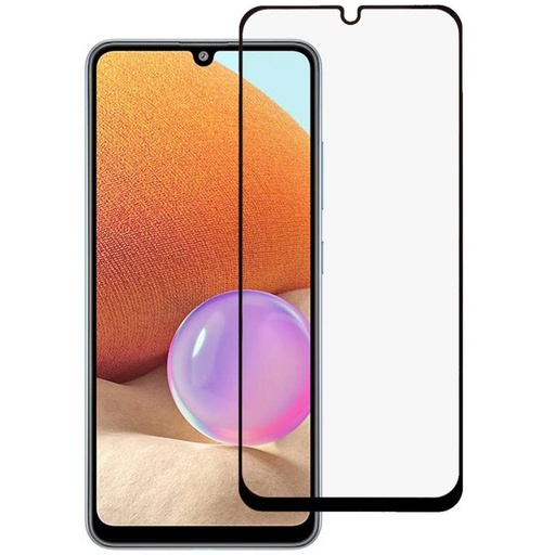 Samsung Galaxy A32 4G 5D full glue sticlă securizată complet pentru ecran, transparent (negru ramă)