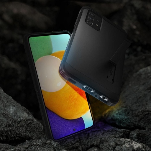 Samsung Galaxy A52 / A52 5G / A52s 5G Spigen tough armor anti-șoc husă spate, negru