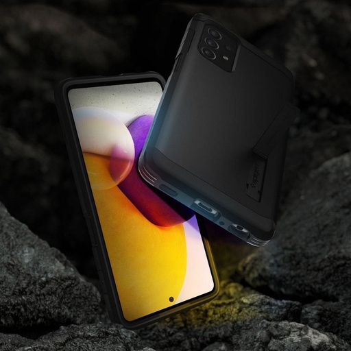 Samsung Galaxy A72/A72 5G Spigen tough armor anti-șoc husă spate, (Negru)