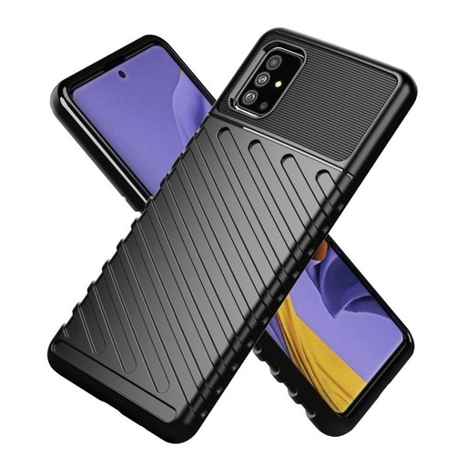 Samsung Galaxy A51 thunder husă spate, (Negru)