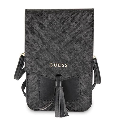 Guess 4G universal suport portofel husă (Negru) - GUWBSQGBK